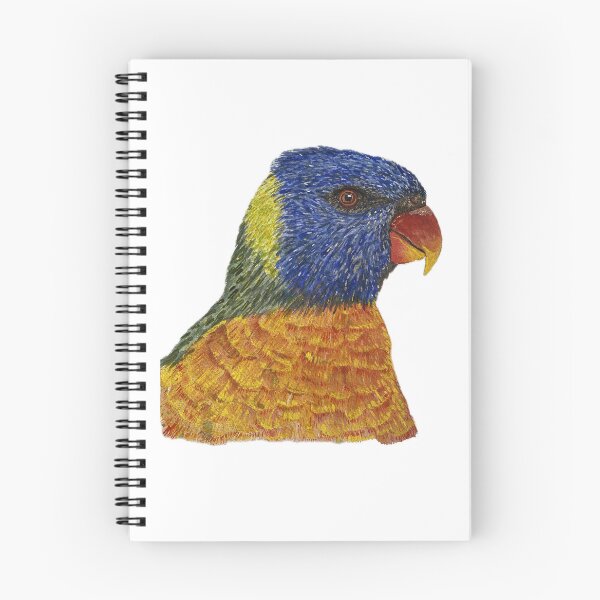 Item preview, Rainbow lorikeet designed and sold by GlennFinlayArt.