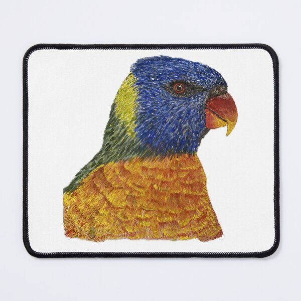 Item preview, Rainbow lorikeet designed and sold by GlennFinlayArt.