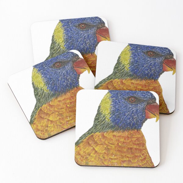 Item preview, Rainbow lorikeet designed and sold by GlennFinlayArt.