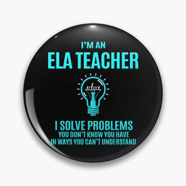 Item preview, Ela Teacher designed and sold by vanejamofedau.