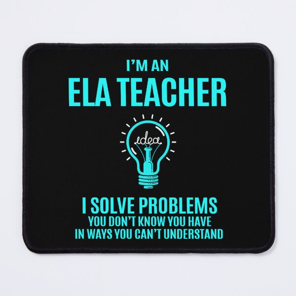 Item preview, Ela Teacher designed and sold by vanejamofedau.