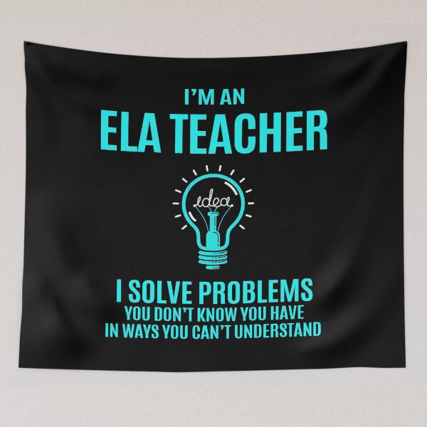 Item preview, Ela Teacher designed and sold by vanejamofedau.