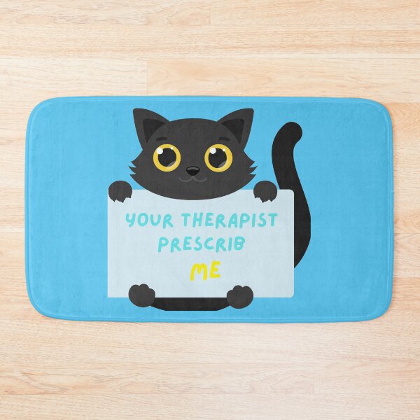 Item preview, The Cat Your Therapist Prescribed designed and sold by soukipsy.