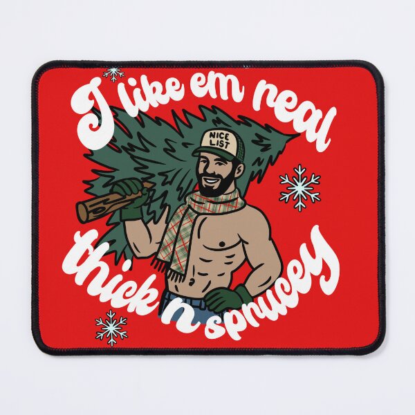 Item preview, Christmas Lumberjack Zaddy • Funny Holiday Hunk Art • Retro Plaid Christmas Tree Guy designed and sold by MoeJoedesign .