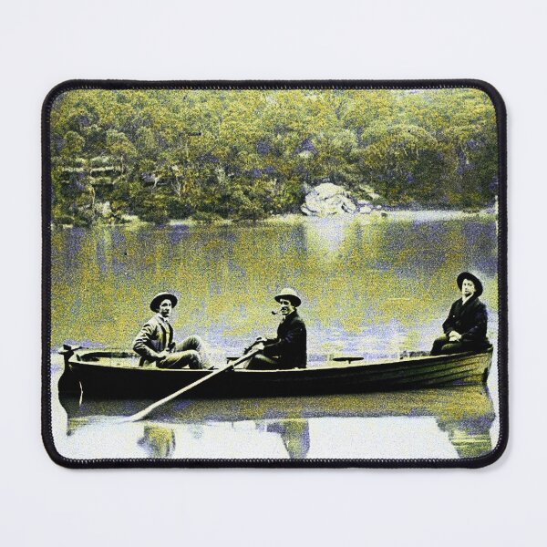 Item preview, Historic Rowing Boat on Sydney Harbour Art designed and sold by Michael van der Hoorn.