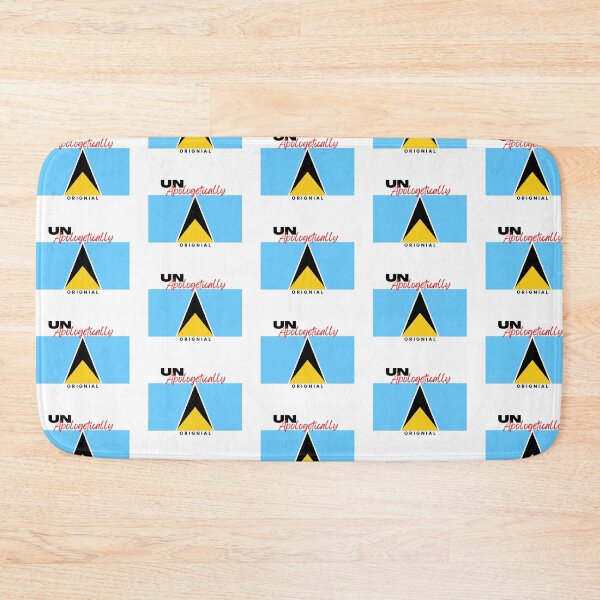 Item preview, Unapologetically Original — Saint Lucia Flag Pride Graphic designed and sold by Shop at the Top 4 U.