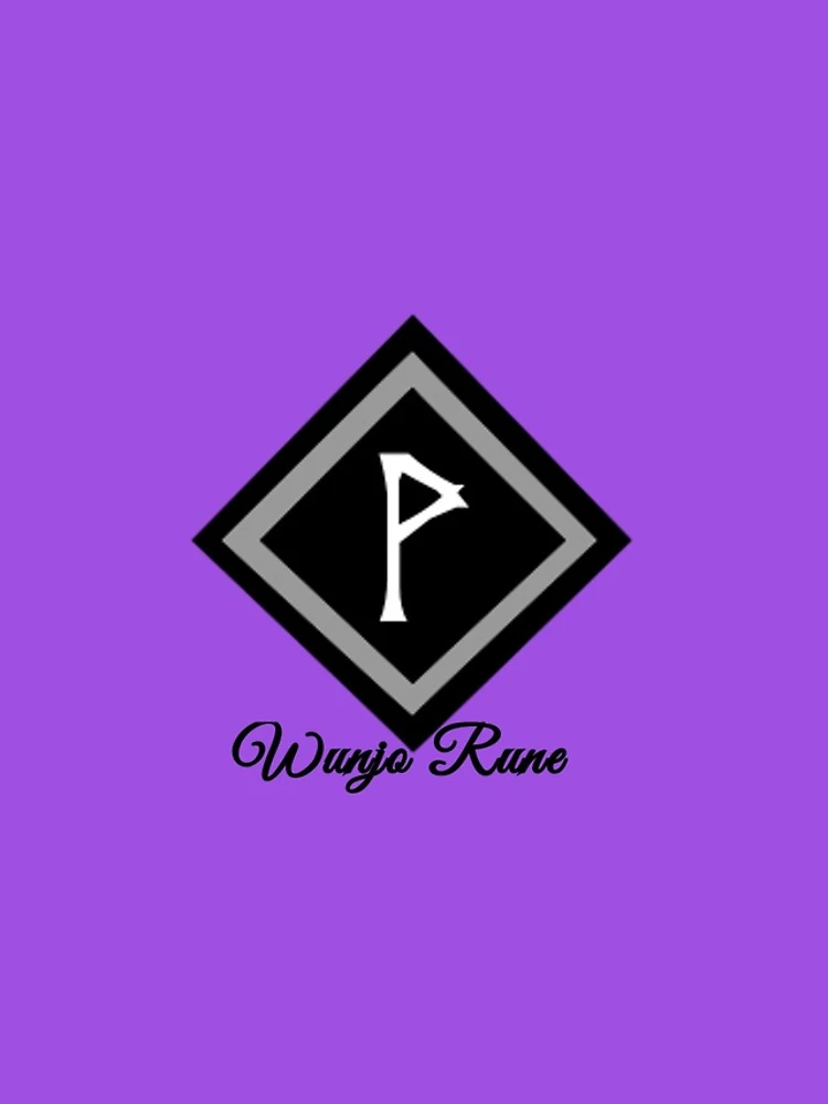 Imagen 4 de 4, Funda de iPhone con la obra Wunjo Rune, diseñada y vendida por WindsofJupiter.