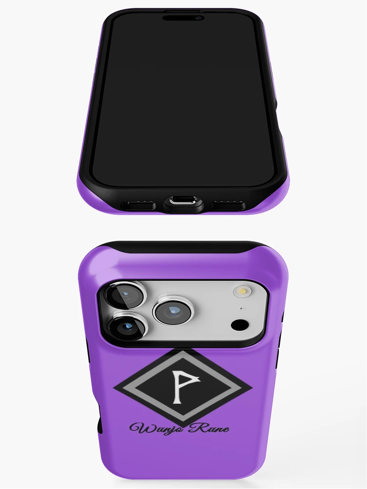 Imagen 3 de 4, Funda de iPhone con la obra Wunjo Rune, diseñada y vendida por WindsofJupiter.