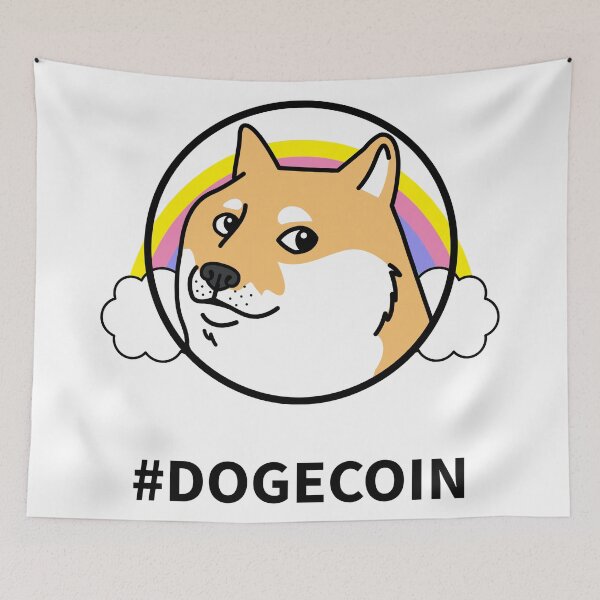 Item preview, Dogecoin to the rainbow designed and sold by AndroidZ.