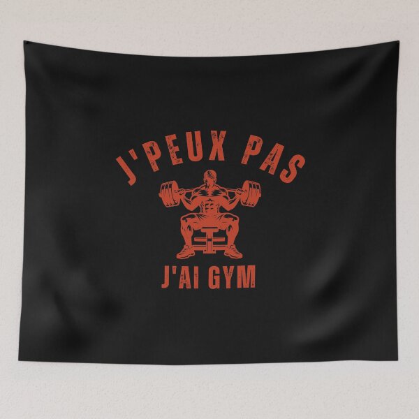 Item preview,  j'peux pas j'ai gym | gym gifts | musculation  designed and sold by store7azzouzi.