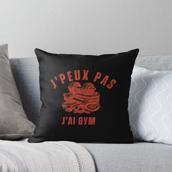 Aperçu de l'œuvre j'peux pas j'ai gym | cadeaux de gym | musculation créée et vendue par store7azzouzi.
