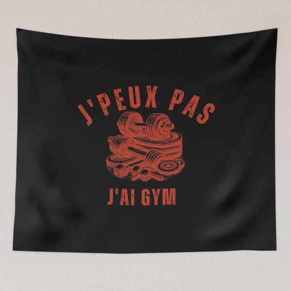 Item preview,   j'peux pas j'ai gym | gym gifts | musculation  designed and sold by store7azzouzi.