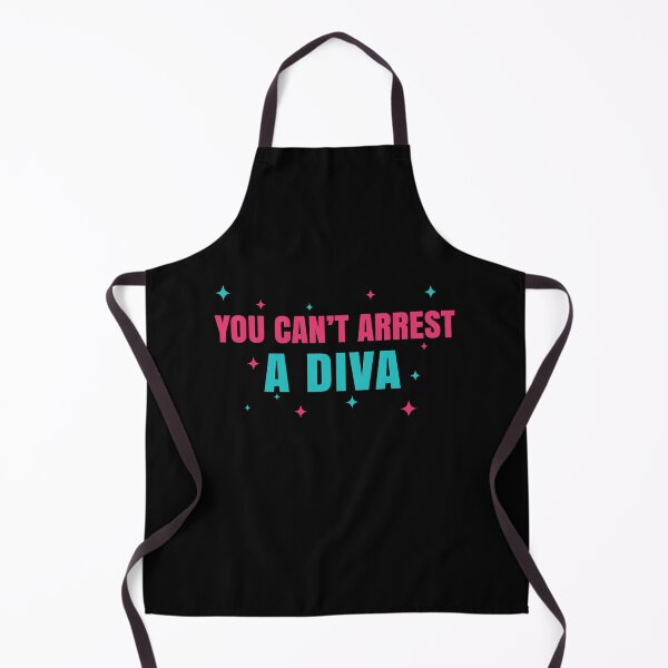 Item preview, You Can’t Arrest a Diva – Bold Funny Sassy Quote Design designed and sold by Kestovi.