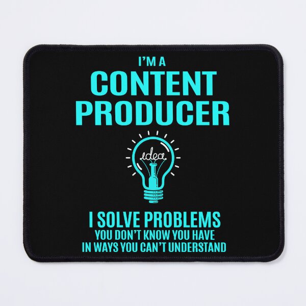 Item preview, Content Producer designed and sold by vanejamofedau.