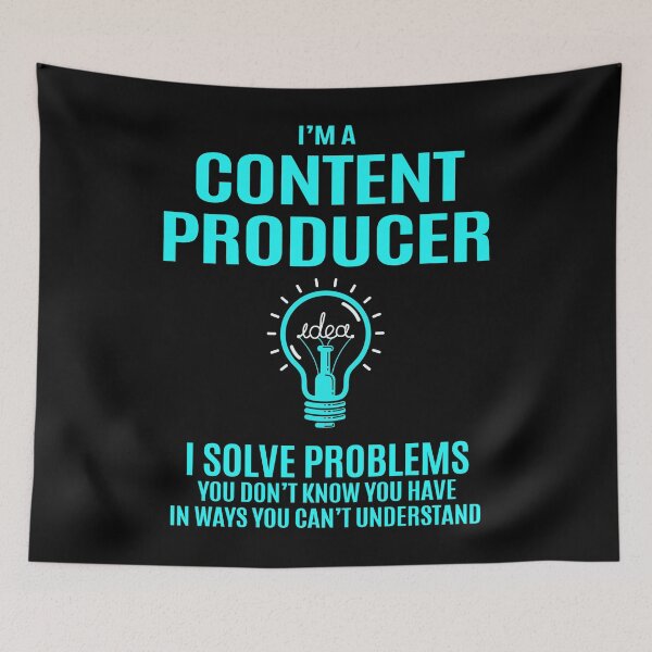 Item preview, Content Producer designed and sold by vanejamofedau.