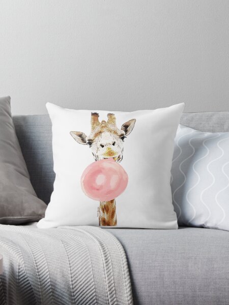 Artikel-Vorschau von Rosa Kaugummi-Giraffe, designt und verkauft von IconicTee.