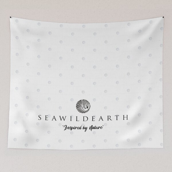 Item preview, seawildearth throw designed and sold by Okinawa by Design.
