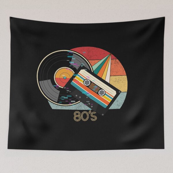 Item preview, 80s music, classic symbols designed and sold by Lovelalaland.