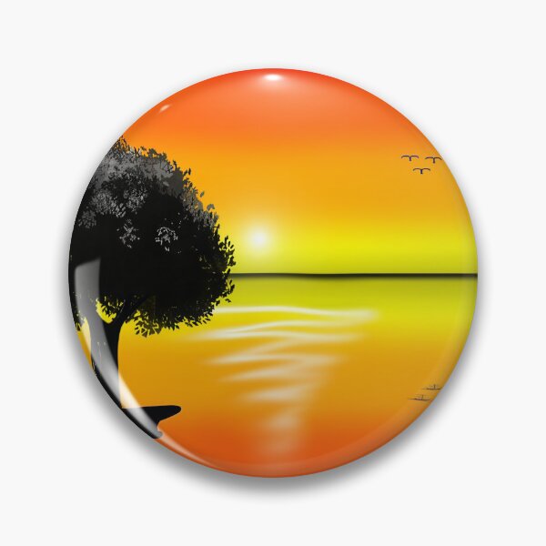 Item preview, tree and sunset designed and sold by Ranabgartwork.