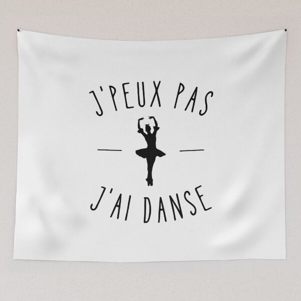 Item preview, J'peux pas j'ai danse - Ballerine Silhouette - Cadeau Danseuse Humour designed and sold by store7azzouzi.