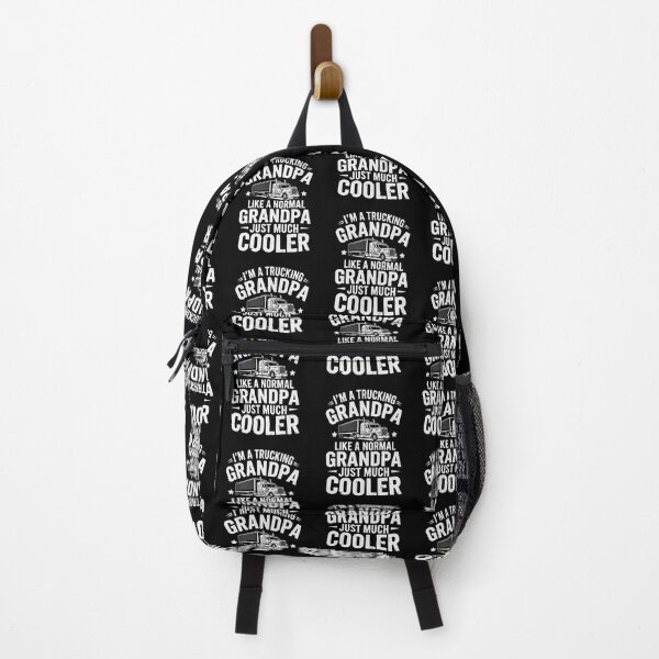 Item preview, I'm A Trucking Grandpa Like A Normal Grandpa Just Much Cooler designed and sold by Gogetgiggles.