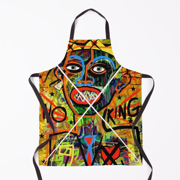 Item preview, NO KING Street Art designed and sold by ViaARTfactory.
