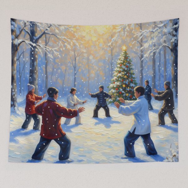 Item preview, Merry Tai Chi Circle in the park  designed and sold by HofTao.