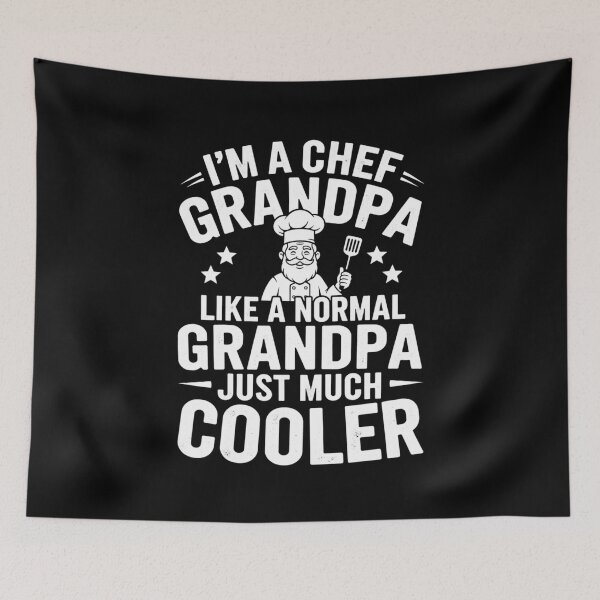 Item preview, I'm A Chef Grandpa Like A Normal Grandpa Just Much Cooler designed and sold by Gogetgiggles.