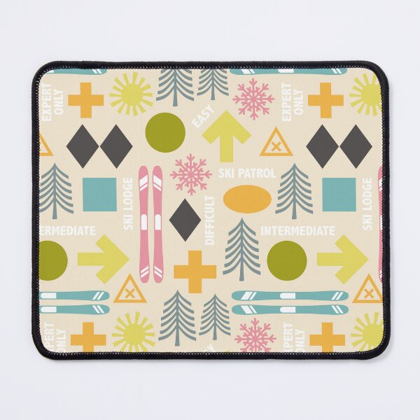 Item preview, Apres Ski Alpine Mountain Skiing Symbols designed and sold by TrilbyWorks.