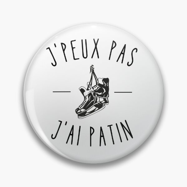 Item preview, J'peux pas j'ai patin - Patin à Glace Chaussure - Cadeau Patineur Humour designed and sold by store7azzouzi.