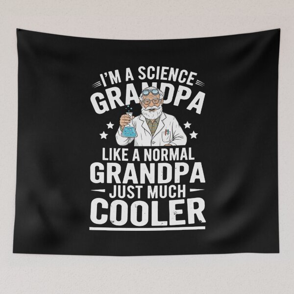 Item preview, I'm A Science Grandpa Like A Normal Grandpa Just Much Cooler designed and sold by Gogetgiggles.