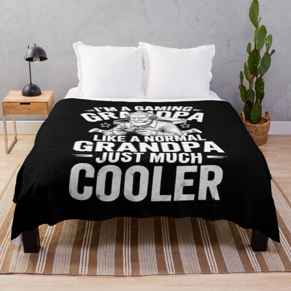 Item preview, I'm A Gaming Grandpa Like A Normal Grandpa Just Much Cooler designed and sold by Gogetgiggles.