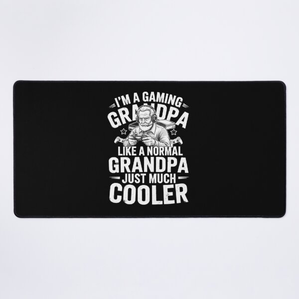 Item preview, I'm A Gaming Grandpa Like A Normal Grandpa Just Much Cooler designed and sold by Gogetgiggles.