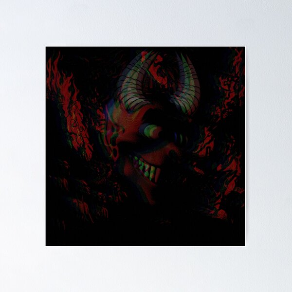 Item preview, Flames of the Damned – Devil in Shadow designed and sold by Beany V..