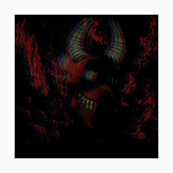 Item preview, Flames of the Damned – Devil in Shadow designed and sold by Beany V..