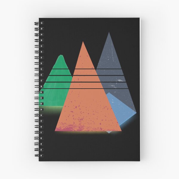 Item preview, Colorful triangles symbolizing mountains designed and sold by Lovelalaland.