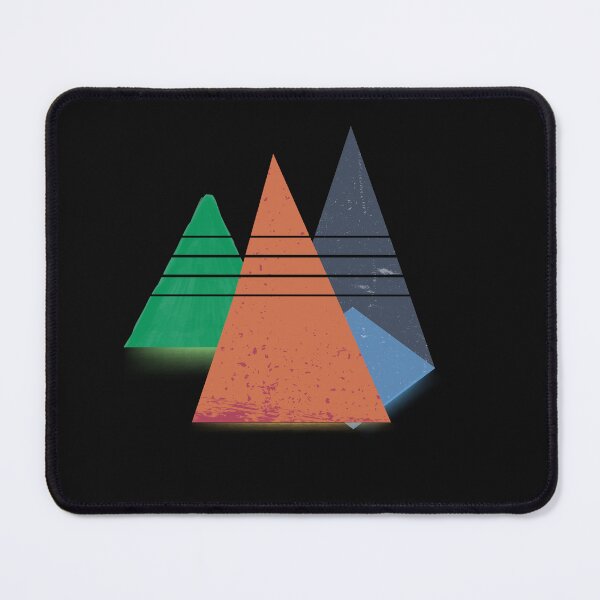 Item preview, Colorful triangles symbolizing mountains designed and sold by Lovelalaland.