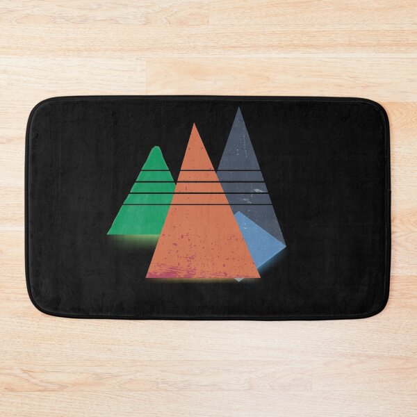 Item preview, Colorful triangles symbolizing mountains designed and sold by Lovelalaland.