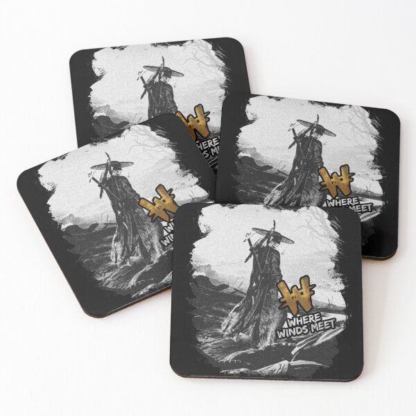 Item preview, Where Winds Meet Samurai Black And White designed and sold by El Hermano Gym.