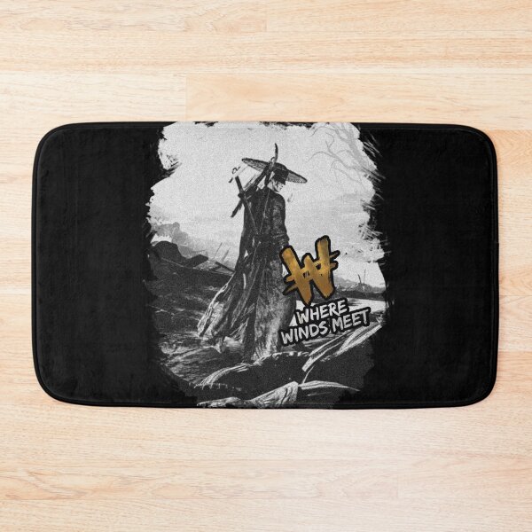 Item preview, Where Winds Meet Samurai Black And White designed and sold by El Hermano Gym.