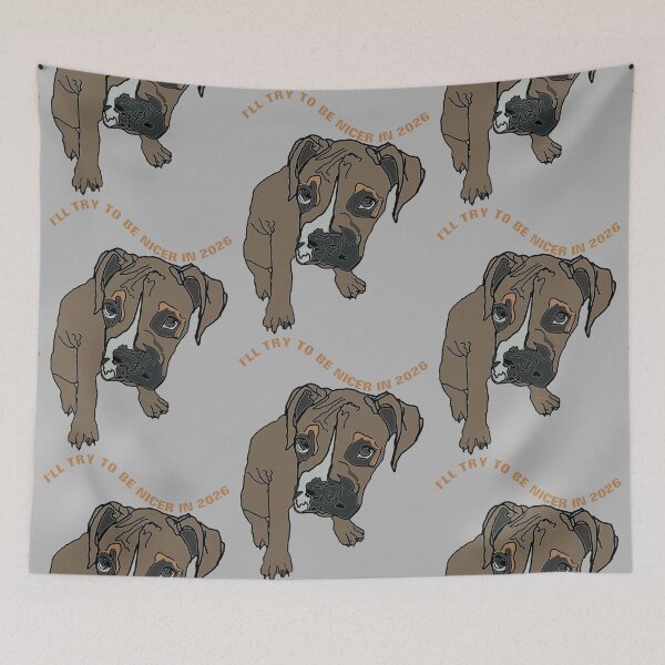 Item preview, Try To Be Nicer in 2026 Pup designed and sold by kristalcurt.