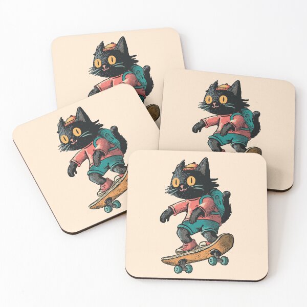 Item preview, Skate Meowtion designed and sold by Gkinoki.