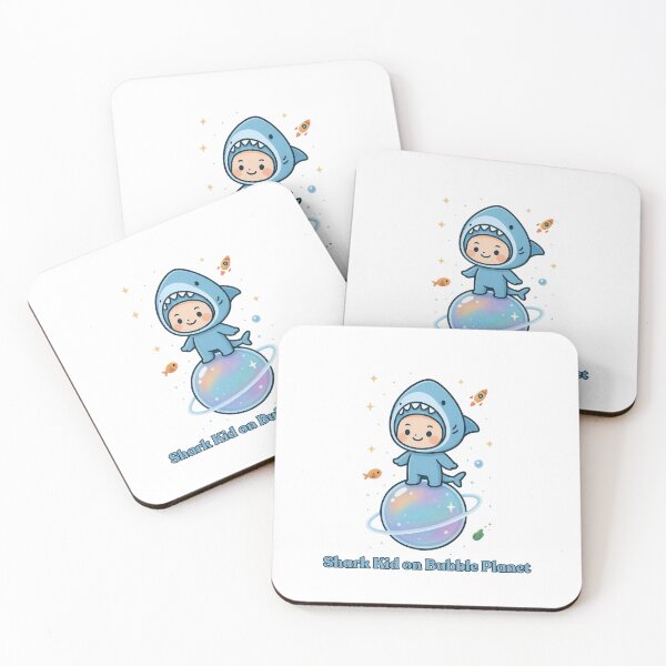Item preview, Shark Kid on Bubble Planet designed and sold by meesara.