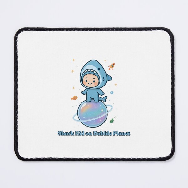 Item preview, Shark Kid on Bubble Planet designed and sold by meesara.
