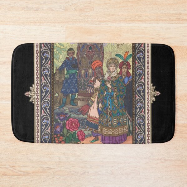Item preview, The Firebird - Elena the Fair with her Servants - Boris Zvorykin designed and sold by forgottenbeauty.