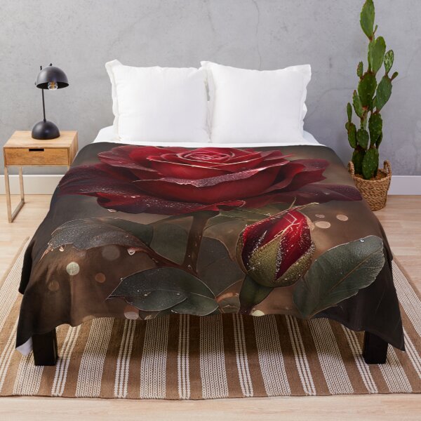 Item preview, Crimson Reverie: A Bloom in Stillness designed and sold by bloorose.