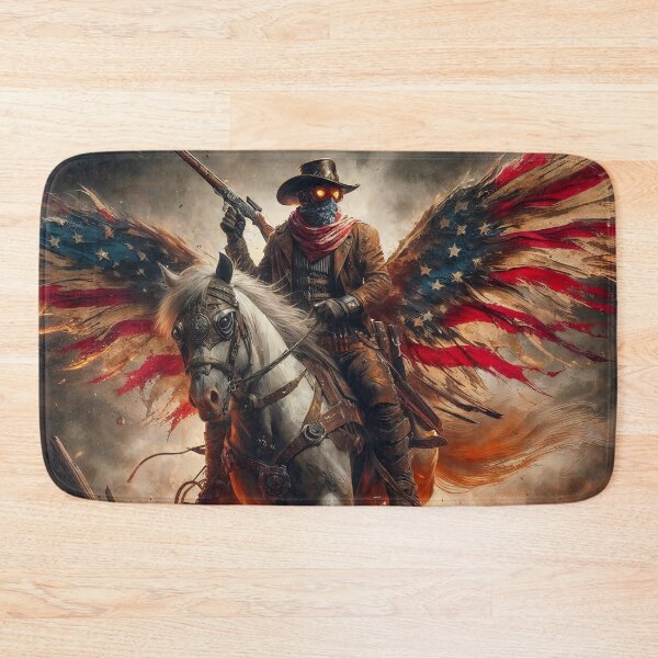 Item preview, Magipunk Pegasus: Weird West Patriot Gunslinger designed and sold by TheOuroborean.