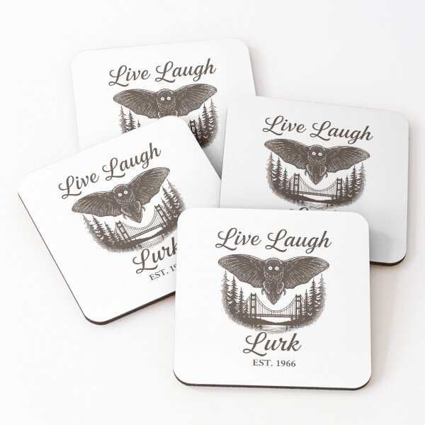 Item preview, Funny Cryptid Humor Shirt – “Live Laugh Lurk” Forest Creature designed and sold by Mason-Pride.