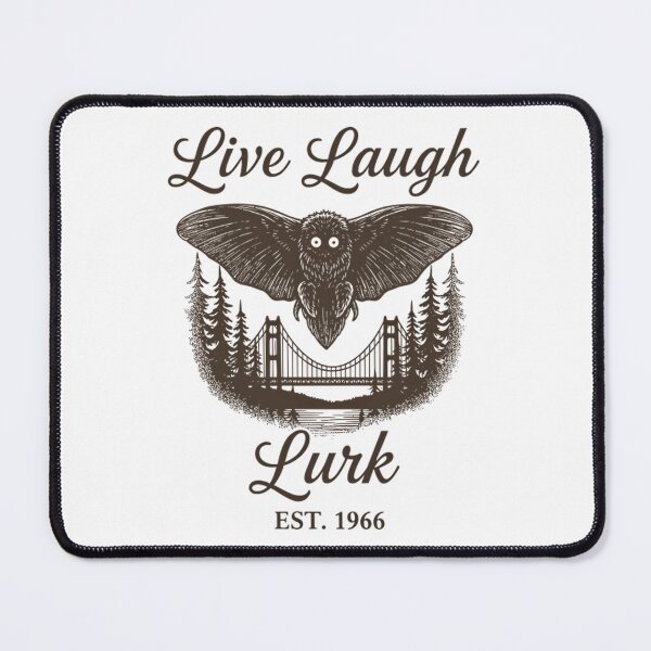 Item preview, Funny Cryptid Humor Shirt – “Live Laugh Lurk” Forest Creature designed and sold by Mason-Pride.