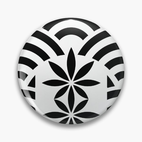 Item preview, Seigaiha with Asanoha Fusion Pattern designed and sold by FSTYLEWEARAU.